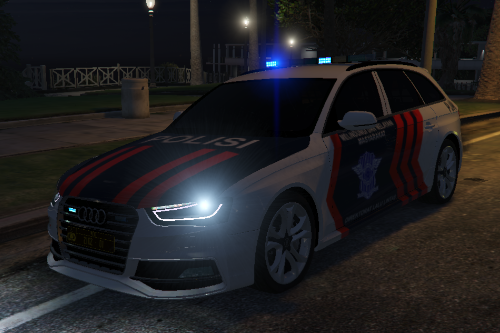 Audi S4 Indonesian Highway Patrol